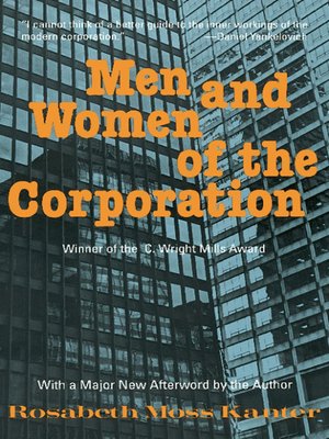 cover image of Men and Women of the Corporation